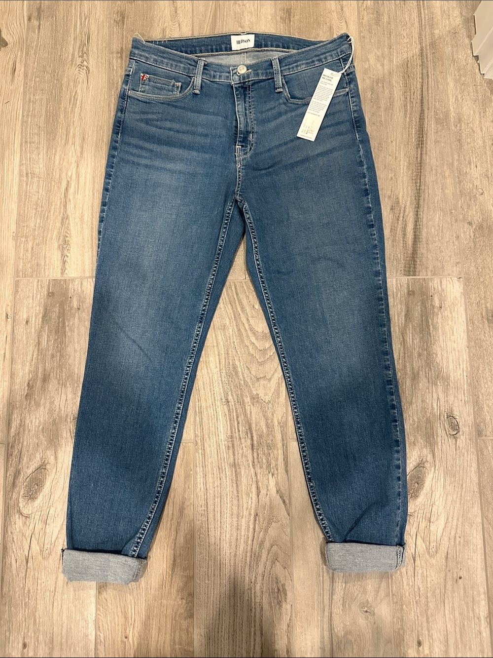Natalie- Hudson High-Rise Classic Blue Women’s Jeans